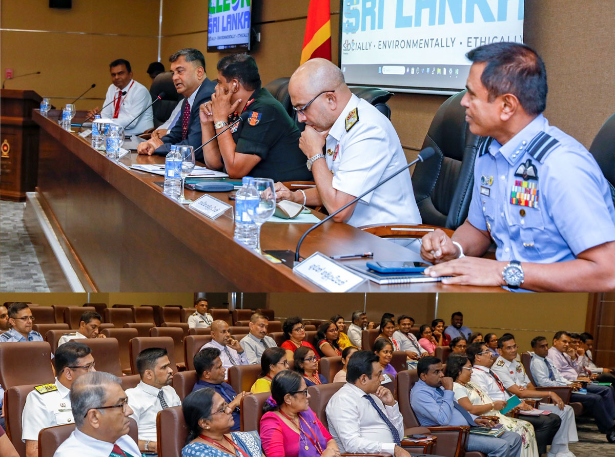 'Clean Sri Lanka'  සක්‍රීය දායකත්වයට ආරක්‍ෂක අමාත්‍යාංශය සූදානම්