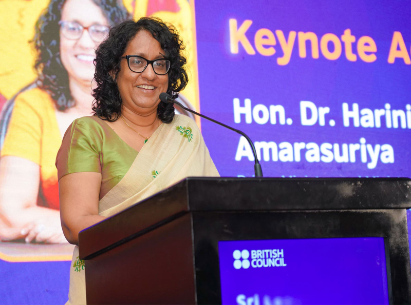නව අධ්‍යාපන ප්‍රතිසංස්කරණ හරහා ඉංග්‍රීසි භාෂාව ප්‍රායෝගිකව පුහුණු කිරීමට සුදානම්- අගමැතිනී