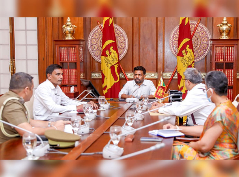 බන්ධනාගාර සම්බන්ධයෙන් ජනපති දුන් උපදෙස් 