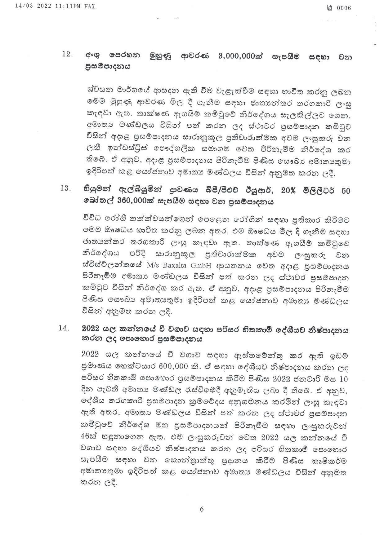 Cabinet Decision on 14.03.2022 page 001